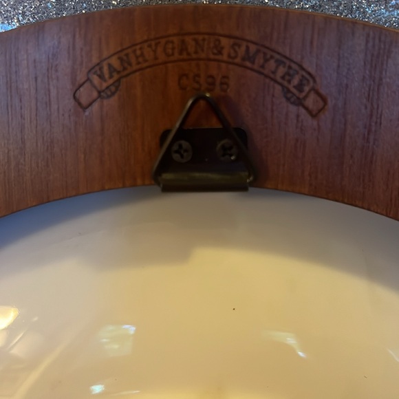 Van Hygan Smythe Plate Frame, 1985 Reco Mary Had A Little Lamb Plate - Picture 6 of 11